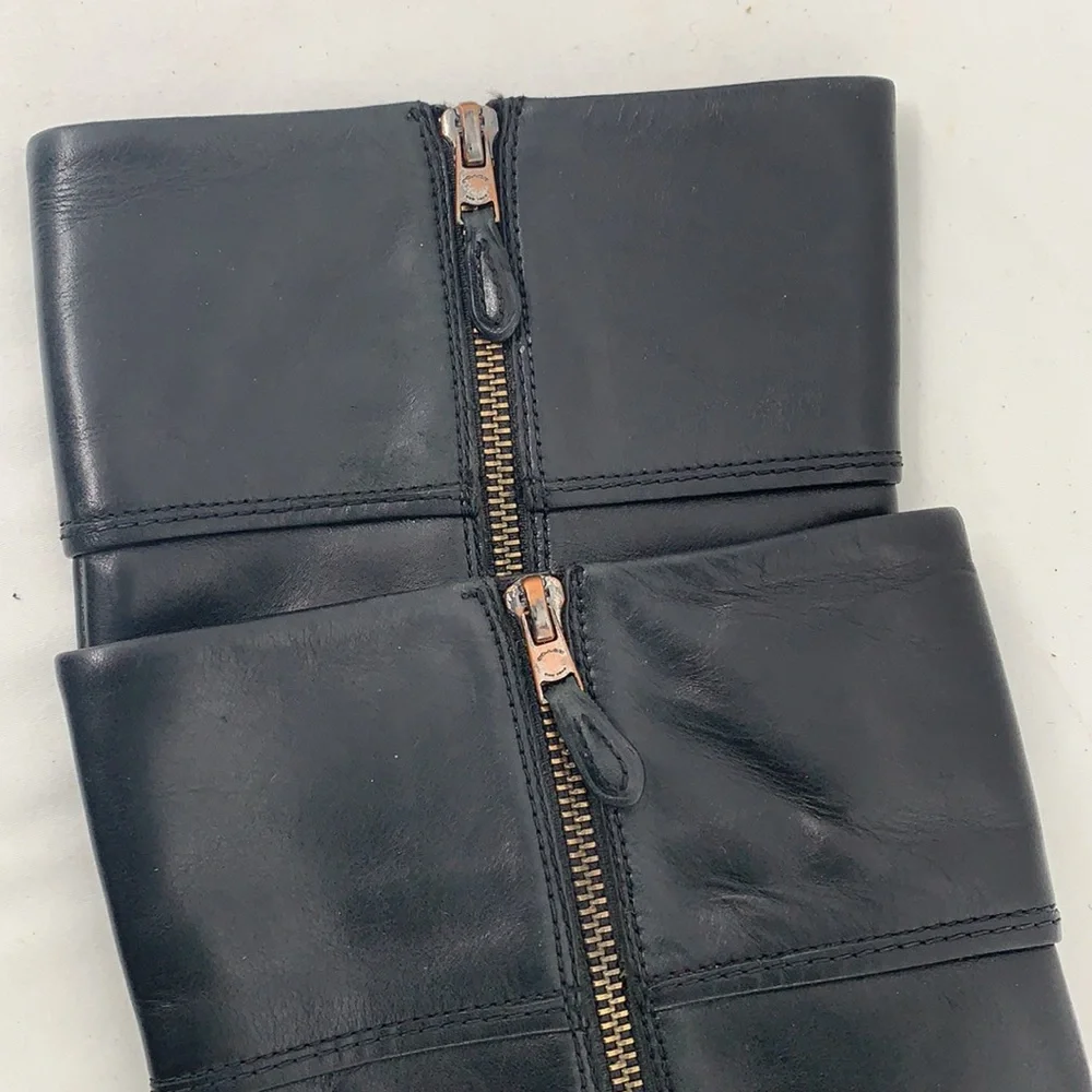 Coach Black Leather ELM BOOT Sz5 - Picture 12 of 16